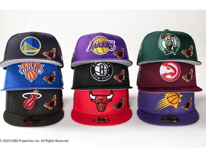 Felt x NBA 2022 59Fifty Fitted Hat Collection by Felt x NBA x New Era