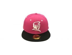 Kamehameha Red Nylon White 59Fifty Fitted Cap by Fitted Hawaii x New Era