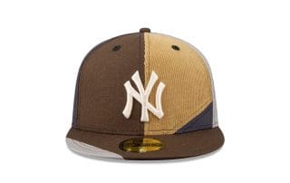 New York Yankees Worker Patchwork 59Fifty Fitted Hat by MLB x New Era
