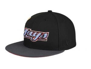 Toronto Blue Jays 30th Season 59Fifty Fitted Hat by MLB x New Era Left