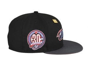 Toronto Blue Jays 30th Season 59Fifty Fitted Hat by MLB x New Era Patch