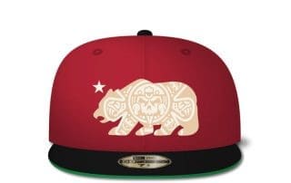 Aztek Cali Bear 59Fifty Fitted Hat by The Clink Room x New Era