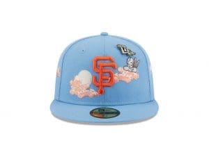 MLB Jon Stan Angelic 59Fifty Fitted Hat Collection by MLB x Jon Stan x New Era Front