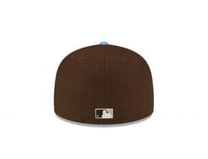 MLB Walnut Sky 59Fifty Fitted Hat Collection by MLB x New Era Back