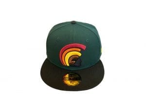 Mua Dark Green Black 59Fifty Fitted Hat by Fitted Hawaii x New Era