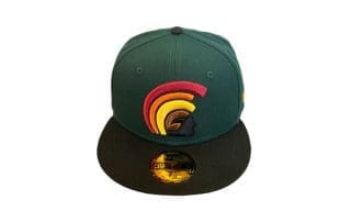 Mua Dark Green Black 59Fifty Fitted Hat by Fitted Hawaii x New Era