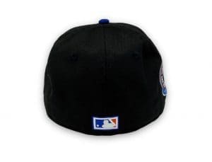 New York Mets 2000 Subway Series Black Blue 59Fifty Fitted Hat by MLB x New Era Back