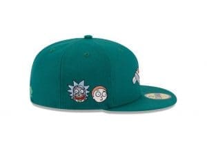 Rick And Morty 2022 59Fifty Fitted Hat Collection by Rick And Morty x New Era Side