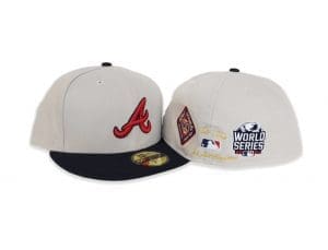 Atlanta Braves 3x World Series Champions 59Fifty Fitted Hat by MLB x New Era