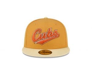 Just Caps Tan Tones 59Fifty Fitted Hat Collection by MLB x MiLB x New Era Front