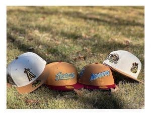 Sports World 165 Tan Two-Tone Pack 59Fifty Fitted Hat Collection by MLB x New Era