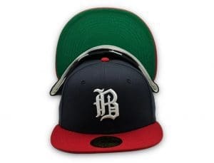 Birmingham Barons VFTV 2T Navy Red 59Fifty Fitted Hat by MiLB x New Era