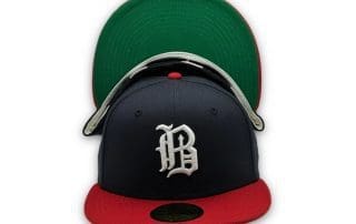 Birmingham Barons VFTV 2T Navy Red 59Fifty Fitted Hat by MiLB x New Era