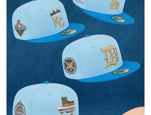 Lids Arctic Peach 59Fifty Fitted Hat Collection by MLB X New Era Side