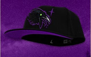 Raven Black 59Fifty Fitted Hat by Noble North x New Era