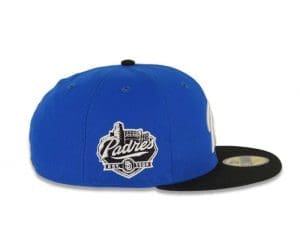 San Diego Padres Established 1969 Royal Blue Black 59Fifty Fitted Hat by MLB x New Era Patch