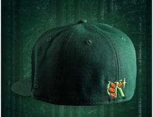 Sasquatch Emerald Green 59Fifty Fitted Hat by Noble North x New Era Back