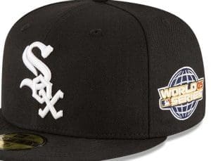 Chicago White Sox 2005 World Series Black 59Fifty Fitted Hat by MLB x New Era Patch