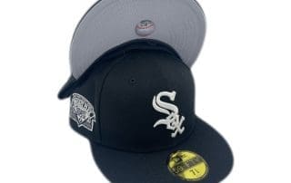 Chicago White Sox Black Patches All Over 59Fifty Fitted Hat by MLB x New Era