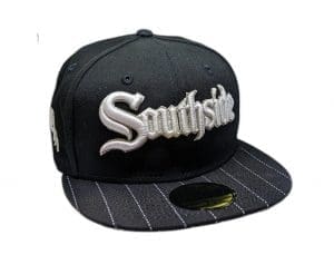 Chicago White Sox Southside City Connect Stripes Black 59Fifty Fitted Hat by MLB x New Era