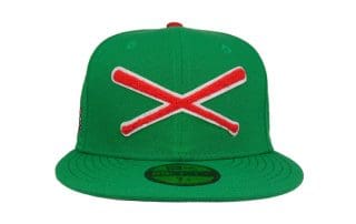 Crossed Bats Logo Beer 59Fifty Fitted Hat by JustFitteds x New Era