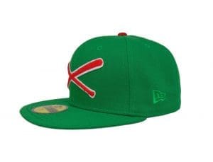 Crossed Bats Logo Beer 59Fifty Fitted Hat by JustFitteds x New Era Left