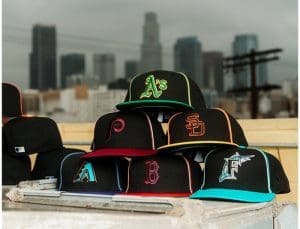 Hat Club Black Soutache 59Fifty Fitted Hat Collection by MLB x New Era