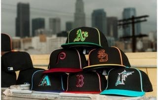 Hat Club Black Soutache 59Fifty Fitted Hat Collection by MLB x New Era