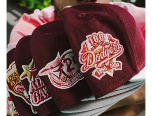 Hat Club Velvet Two Tones 59Fifty Fitted Hat Collection by MLB x New Era Patch
