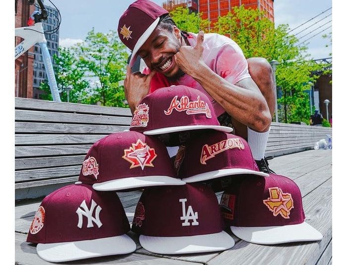 Hat Club Velvet Two Tones 59Fifty Fitted Hat Collection by MLB x New Era