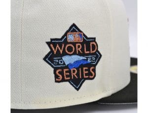 Houston Astros 2022 World Series Champs Triple Metallic Exclusive 59Fifty Fitted Hat by MLB x New Era Patch
