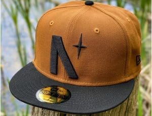 North Star Brown Black Corduroy 59Fifty Fitted Hat by Noble North x New Era