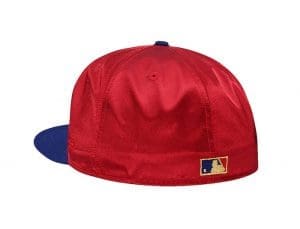 Anaheim Angels 40th Anniversary Satin Two Tone 59Fifty Fitted Hat by MLB x New Era Back