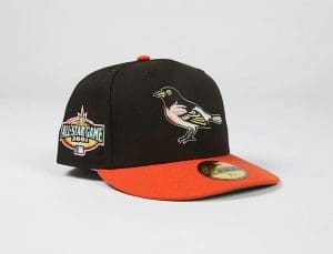 Baltimore Orioles 2001 All-Star Black Orange 59Fifty Fitted Hat by MLB x New Era