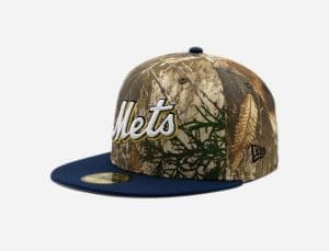 Buttafly Custom New York Mets Realtree 59Fifty Fitted Hat by MLB x New Era