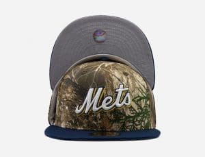 Buttafly Custom New York Mets Realtree 59Fifty Fitted Hat by MLB x New Era Front