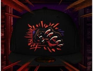Cabin Crashers Black 59Fifty Fitted Hat by Noble North x New Era Front Cabin Crashers Black 59Fifty Fitted Hat by Noble North x New Era Front