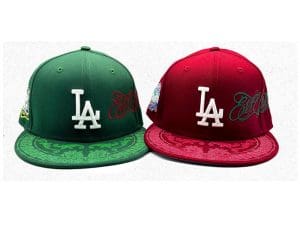 Evil Vice Custom Los Angeles Dodgers Pack 59Fifty Fitted Hat by MLB x New Era