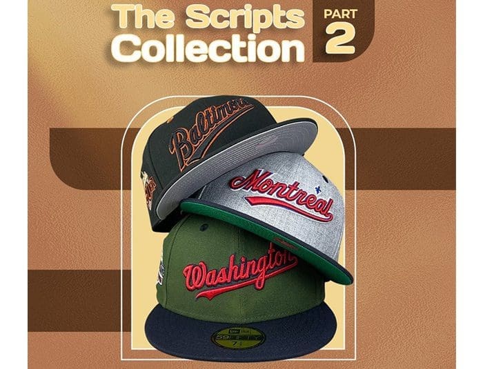 Fan Treasures The Scripts Part 2 59Fifty Fitted Hat Collection by MLB x New Era