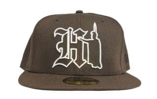 Hi Kame Walnut 59Fifty Fitted Hat by 808allday x New Era