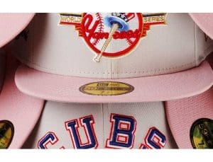 MLB Just Caps Stone Pink 59Fifty Fitted Hat Collection by MLB x New Era