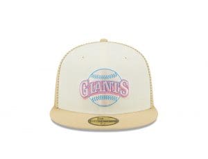 MLB Seam Stitch 59Fifty Fitted Hat Collection by MLB x New Era Front