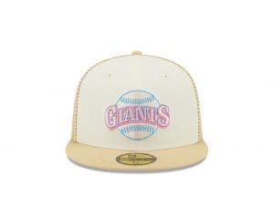 MLB Seam Stitch 59Fifty Fitted Hat Collection by MLB x New Era Front