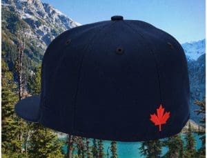 Northern Force Lakeside Blue 59Fifty Fitted Hat by MLB x New Era Noble North Back