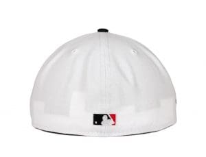 Washington Senators Custom White Black 59Fifty Fitted Hat by MLB x New Era Back