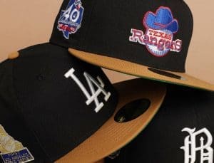 Crown Minded Black Bronze 2-Tone 59Fifty Fitted Hat Collection by MLB x New Era Front