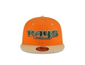 MLB Just Caps Orange Popsicle 59Fifty Fitted Hat Collection by MLB x New Era Front