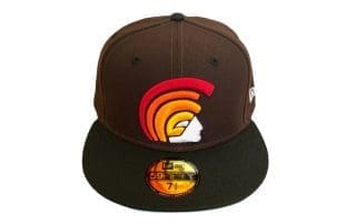 Mua Burnt Wood Black 59Fifty Fitted Hat by Fitted Hawaii x New Era