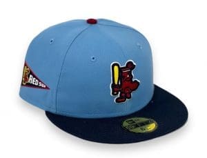 Boston Red Sox 1967 Blue Cardinal Navy 59Fifty Fitted Hat by MLB x New Era