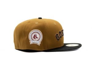 Boston Red Sox 2004 World Series Champion Brown Black 59Fifty Fitted Hat by MLB x New Era Patch
